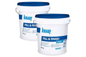 2x cubo Knauf Fill & Finish Light 20 kg